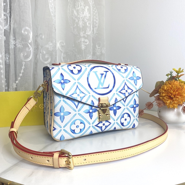 ルイヴィトンバッグ側面デザイン